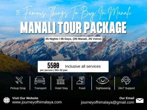 15 Famous Things To Buy In Manali