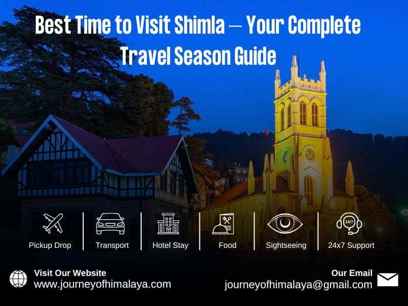 Best Time to Visit Shimla – Your Complete Travel Season Guide